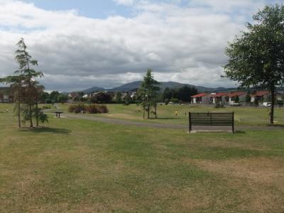 View to hills from Ferniehill Community Park