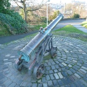 Image of the Calton hill cannon