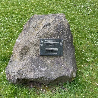 Image of the Holocaust memorial stone