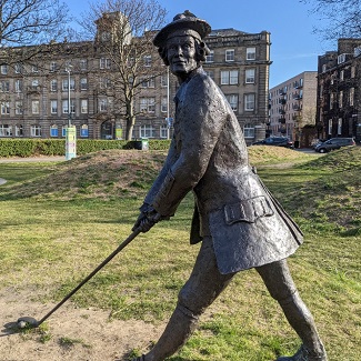 image of the John rattray statue