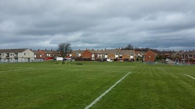 Sports pitch in Drum Park