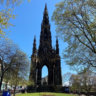 Image of Scott monument