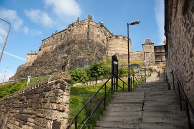 Steps up to Grannies Green