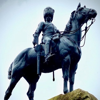 Image of the The royal scots greys monument