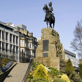Image of the royal scots greys monument