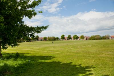 View over Clermistpn Park